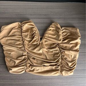 Forever 21 strapless crop top